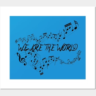 We ARE The World! Posters and Art